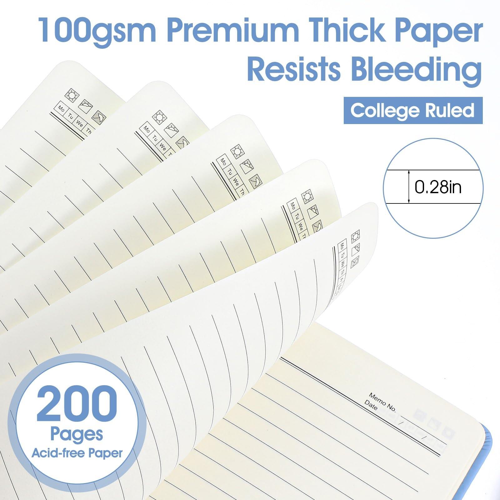 Cute Cartoon Cat Dog Theme Notebook, A5 Banded Notebook, Thick Office Notepad, 200 Pages Diary Book, 1pcs