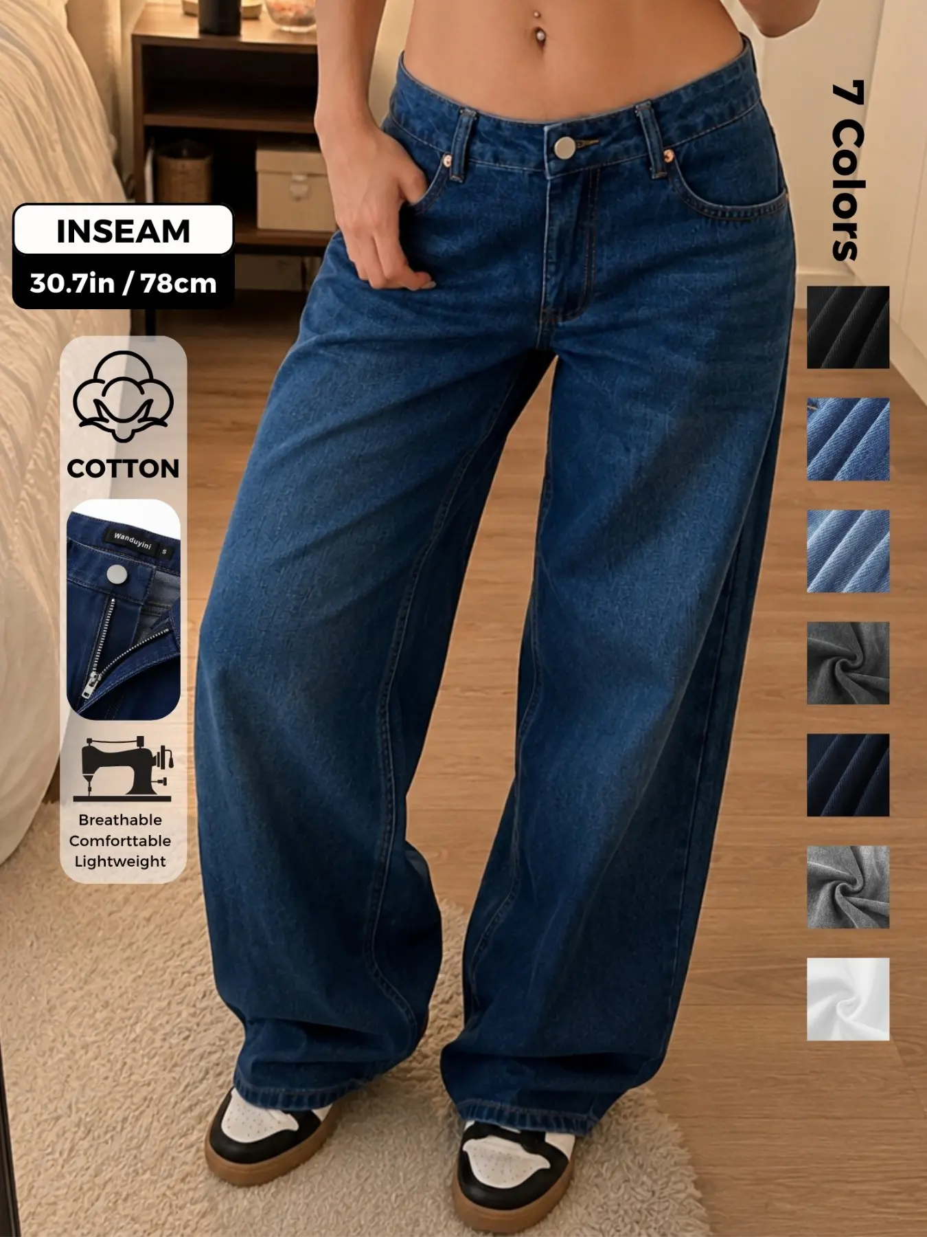 Dark wash