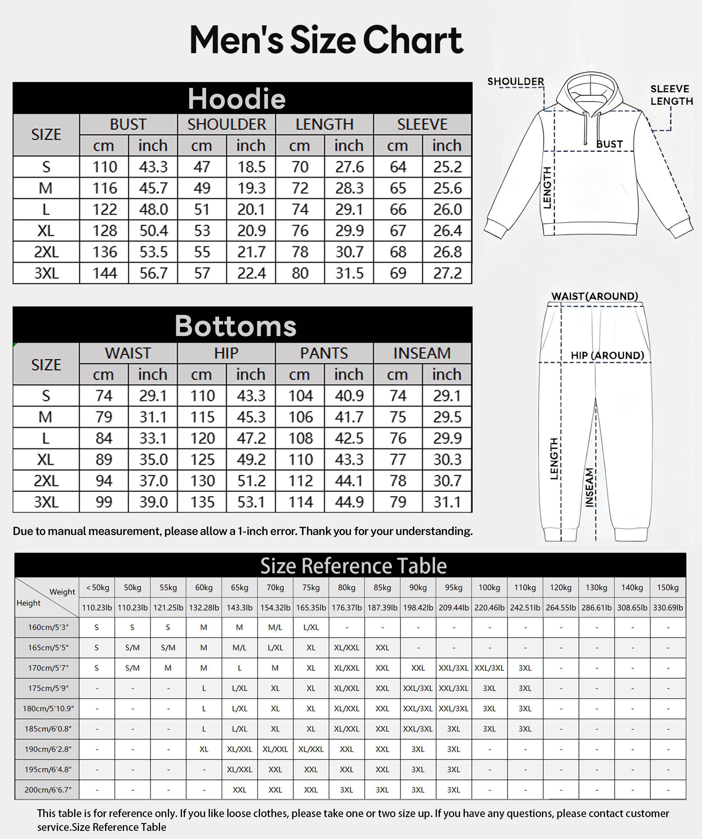 Couple's “Beast” and “Beauty” Print Hoodie and Sweatpants Set (Sold as a Single Set), Casual Sportswear, Long-Sleeve Hooded Jacket and Pants, Suitable for Autumn, Winter, and Spring, Everyday Wear, Tracksuit