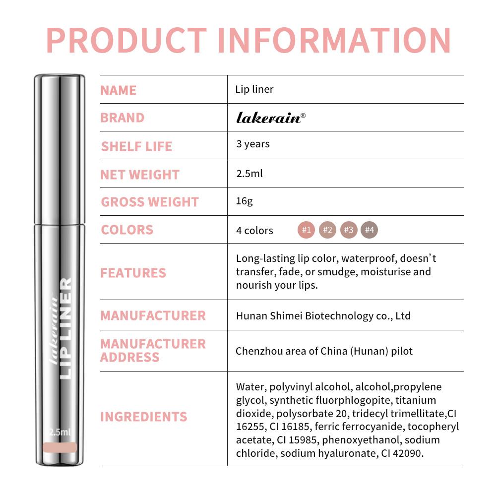 Shop Clearance&Valentine's Day Gifts  4Pcs Peel Off Lip Liner Stain Set Waterproof Nude Matte Lip Tint Non Fading Peel Off Lip Color Effortless Precision Full Coverage 24H Color Hold for All Skin Types - Eyeliner