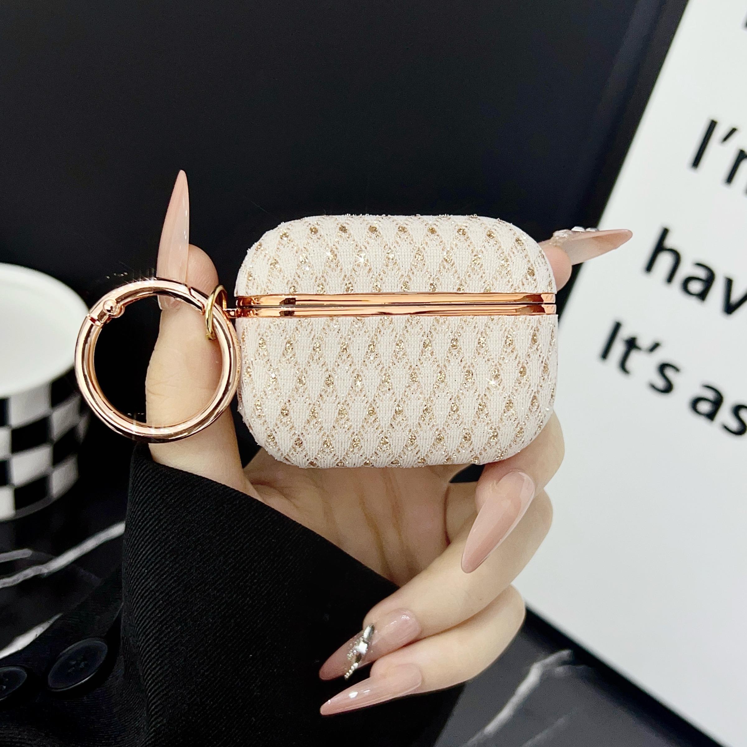 Electroplated Luxury Flash Diamond Earphone Case, Shockproof, Fits AirPods Pro 3/pro/AirPods 1/2/4, Gift Idea