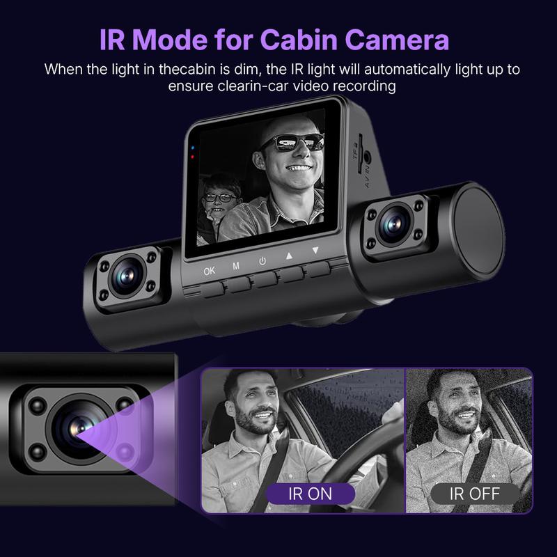 【Clearance Sale】4 Lens Car DVR | 1080P HD & Wide-Angle Night Vision | G-Sensor & Loop Recording — All-in-One Driving Recorder Set. dash dash cam front dashcam Camera shop camaras rear built-in Touch Dual MagSafe video hour park