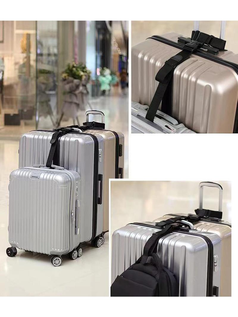 Luggage Strap, Adjustable Packing Belt, Luggage Link Belt, Luggage Rope Strap, Travel Accessories for Men & Women, Traveling Gadgets