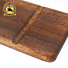 Wood 3 Tier Serving Tray Three Tiered Cupcake Stand, Rectangle Serving Platter Wooden Farmhouse Tiered Tray, Party Serving Brown Decorative Tray Decor