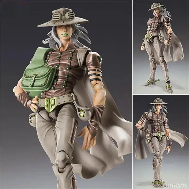 Brand New in Stock JoJo's Bizarre Adventure Part 7 Johnny Joestar Diego Gyro Zeppeli D4C Articulated Action Figure