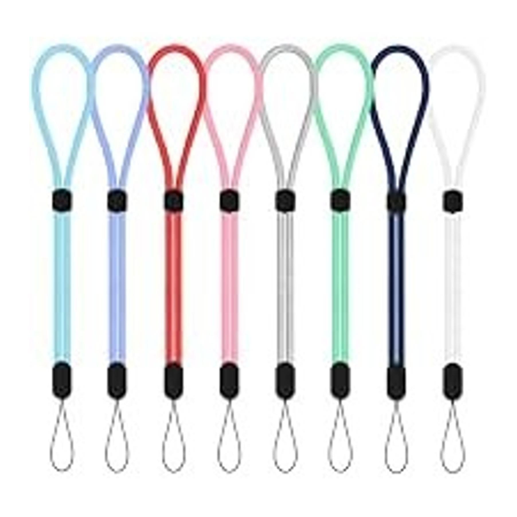 Keychain Wallet, Detachable Dual Pouch Wristlet Wallets for Women Men, Portable Mini Zip Around Small Wallet Coin Purse