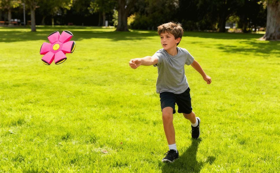 2026 World Cup Themed Budget-Friendly Kids Bouncing Ball | Football Alternative Magic Metaball & Magic Flying Saucer, Bouncy Toy Ball for Parent-Child Interaction