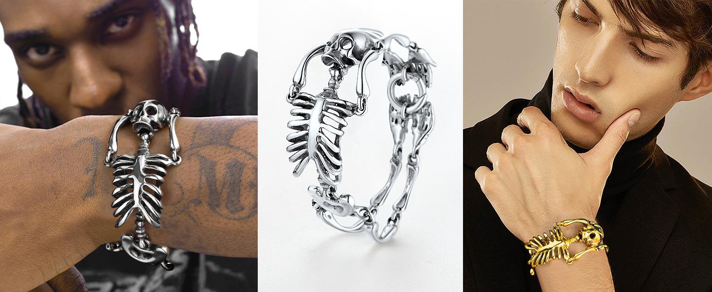 FaithHeart Resizable Ankle Bracelets Stainless Steel Snake Chain Anklets FaithHeart Resizable Ankle Bracelets Stainless Steel Snake Chain Anklets