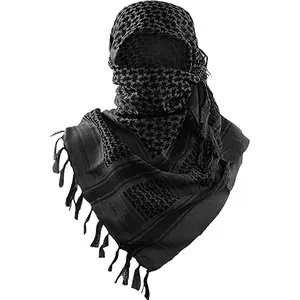 Military Shemagh Tactical Desert Scarf / 100% Cotton Keffiyeh Scarf Wrap for Men And Women,summervibes