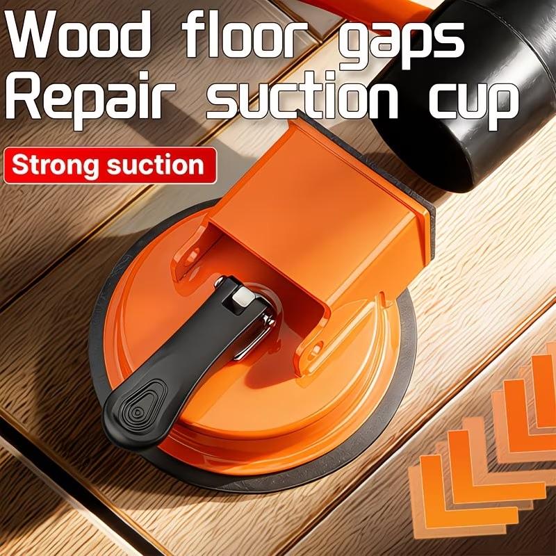 Wood Floor Gap Repair Tool, Strong Suction Cup, Easy-To-Use Tightening Device, Smooth Surface Required, Simple Operation