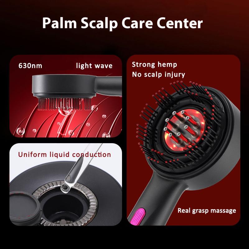 Scalp Massage Comb, Hair Oil Liquid Dispenser Hair Brush Comb, Relaxing Scratching Massage Comb, Hair Care Tool for Women & Men Chrismas Gift