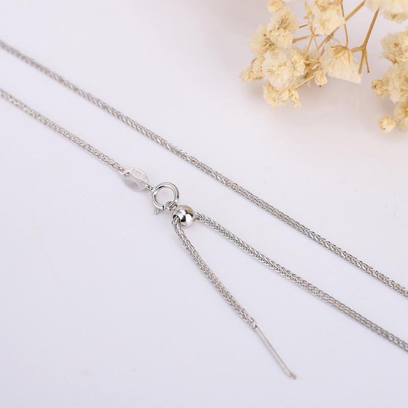 Universal Boxed Chopard Chain 40-55cm Long Chain, with Small Hole Pendant DIY Necklace Universal Chain Gift for Girlfriend