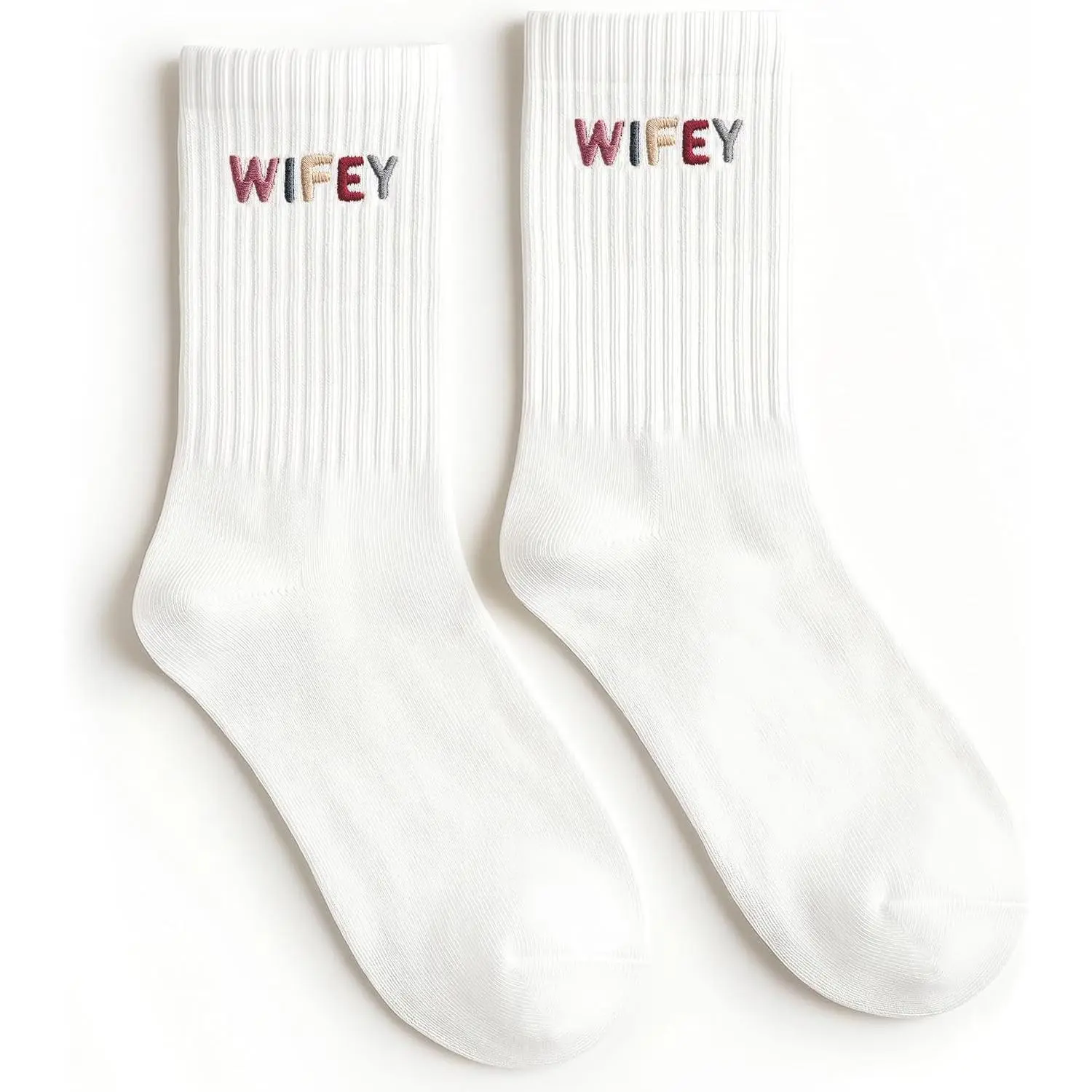 Romantic Gift for Wife from Husband - Unique Wifey Socks Birthday Present(Gift)