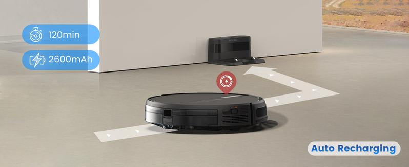 AIRROBO G60 3 in 1 Robot Vacuum & Mop, 3000Pa, Wifi/APP, Alexa/Google, Pet Hair, Hard Floors, Low Carpet AIRROBO G60 3 in 1 Robot Vacuum & Mop, 3000Pa, Wifi/APP, Alexa/Google, Pet Hair, Hard Floors, Low Carpet