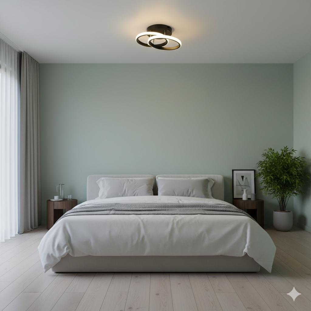 LED Ceiling Light Modern Minimalist Bedroom Lamp, Ultra-Thin Master Bed Eye Protection, New 2026 Room Main Fixture