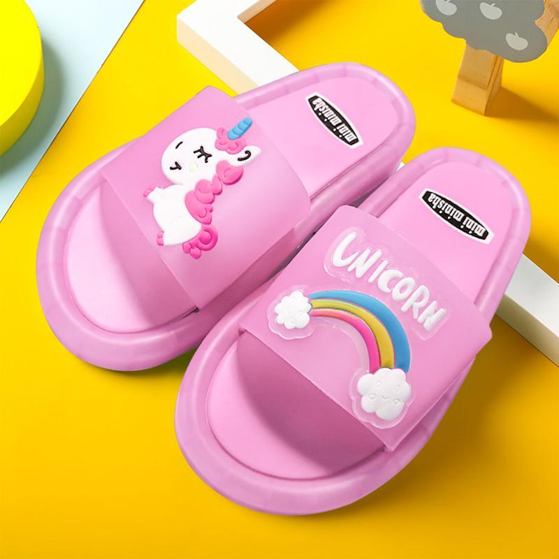 Girl Slippers Children LED Kids Slippers Baby Bathroom Sandals Kids Shoes for Girl Boys Light Up Shoes Toddler