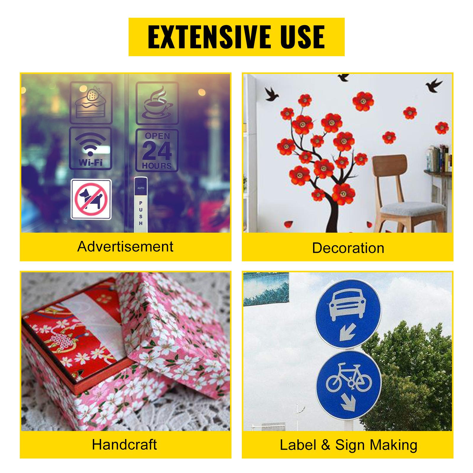 VEVOR 53-Inch Automatic Contour Vinyl Cutter Plotter Force Speed Adjustable Sign Cutting With Floor Stand Signmaster Software