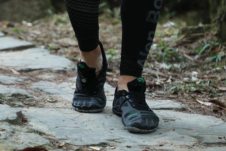 Saguaro Free Ⅰ - Men's and Women's Blue/Black Minimalist Trail Runner | Wide Toe Box | Barefoot Inspired | ZERO-DROP Outdoorfun Hiking Shoes Outdoor Sneakers