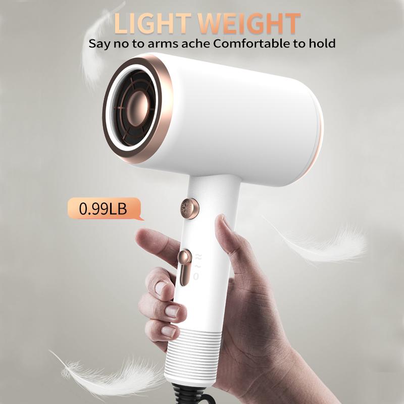 Hair Dryer with Diffuser Kit, 1 Set Powerful Hair Dryer with Comb and Diffuser, Lightweight, Suitable for Straight and Curly Hair, Perfect for Home, Travel, and Salon Use, Blow Dryer, Multifunctional Hair Dryer