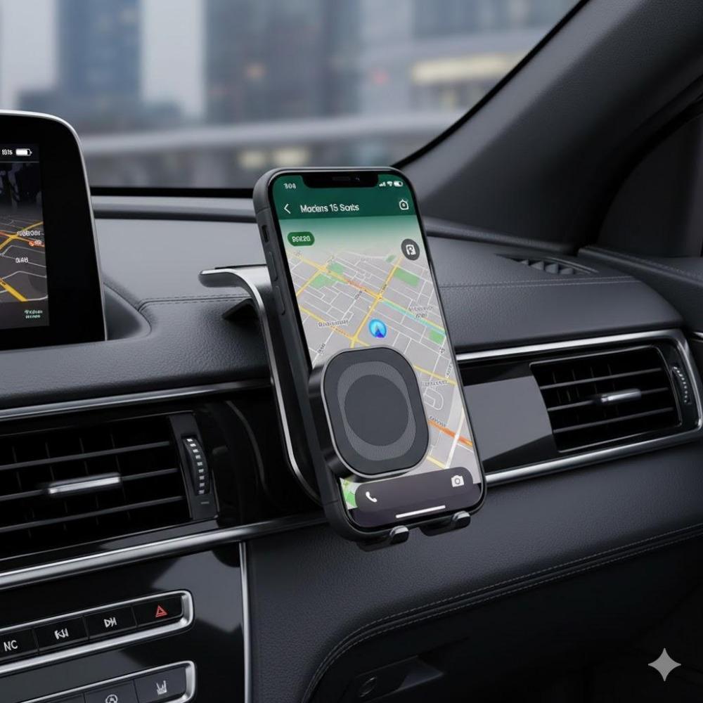 Universal Dashboard Phone Mount: Strong Magnetic Suction, Anti-Slip ...