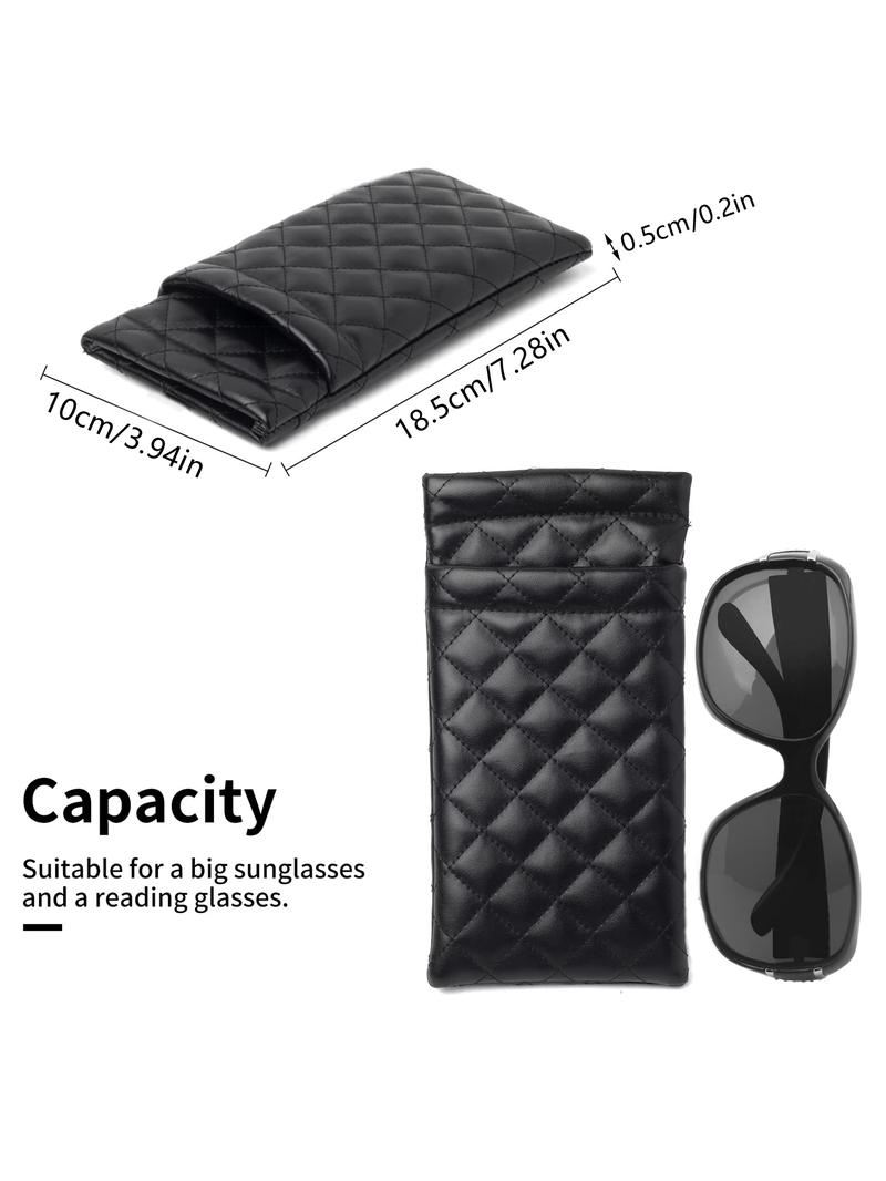 Latest Fashion Makeup Storage Bag, Handheld Cosmetic Pouch, Soft Material Lightweight Glasses Case, Unisex Eyewear Accessories for Everyday Use, Christmas Gift, Valentine's Day Gift, Ideal Gift