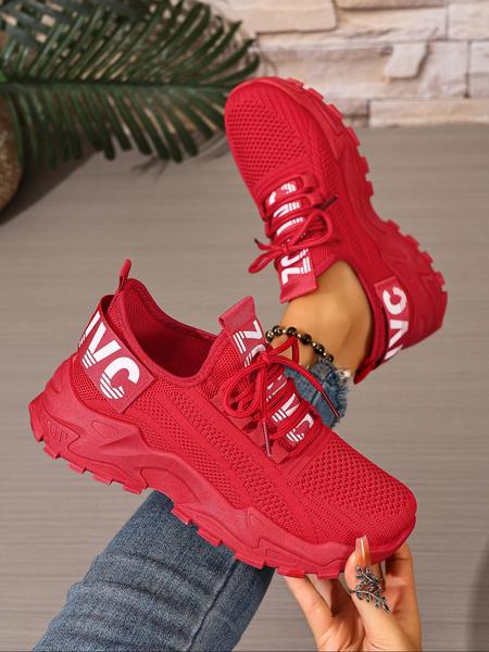 Women's Plus Size Casual Sneakers, Lightweight Comfortable, Breathable Running Shoes, Available in, Perfect for Travel Home Daily Wear