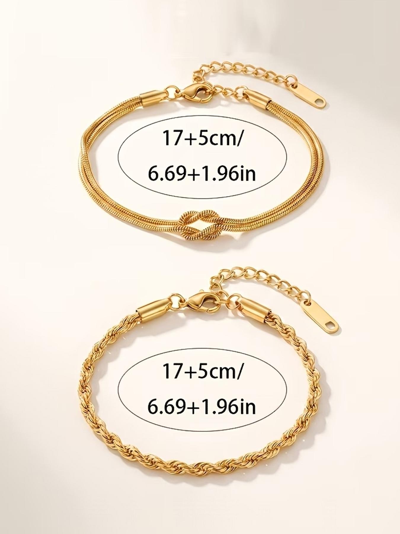 Simple and exquisite daily bracelet,with a compact design embellishing the scenery between the wrists.Lightweight and skin friendly,comfortable to wear,no choice of outfit or skin tone,whether worn alone or layered,it can easily show its unique charm
