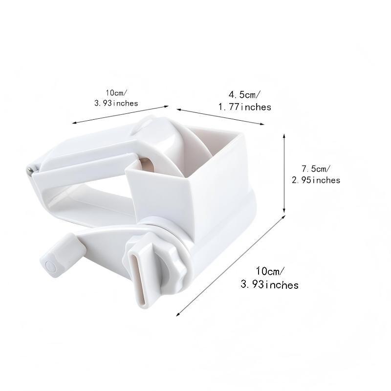 Four-piece set includes all accessories, three-in-one multi-functional convenient manual rotary cheese and vegetable potato grater - one contains 3 interchangeable grater rollers, multi-functional kitchen utensils, and meal preparation tools