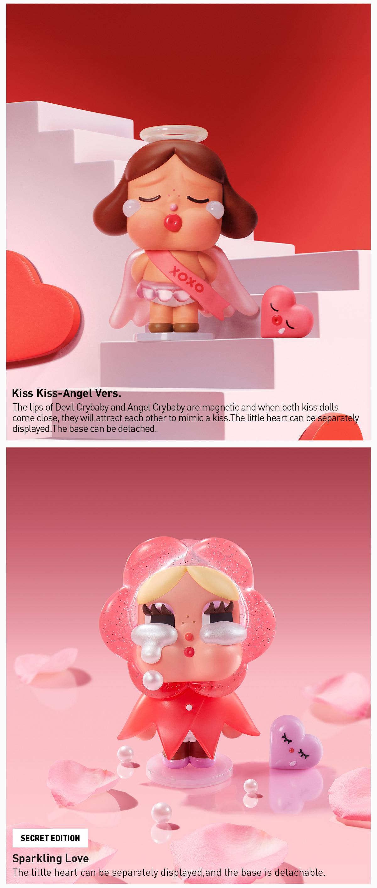 POP MART CRYBABY Crying For Love Series Figures Blind Box, Collectible Toys