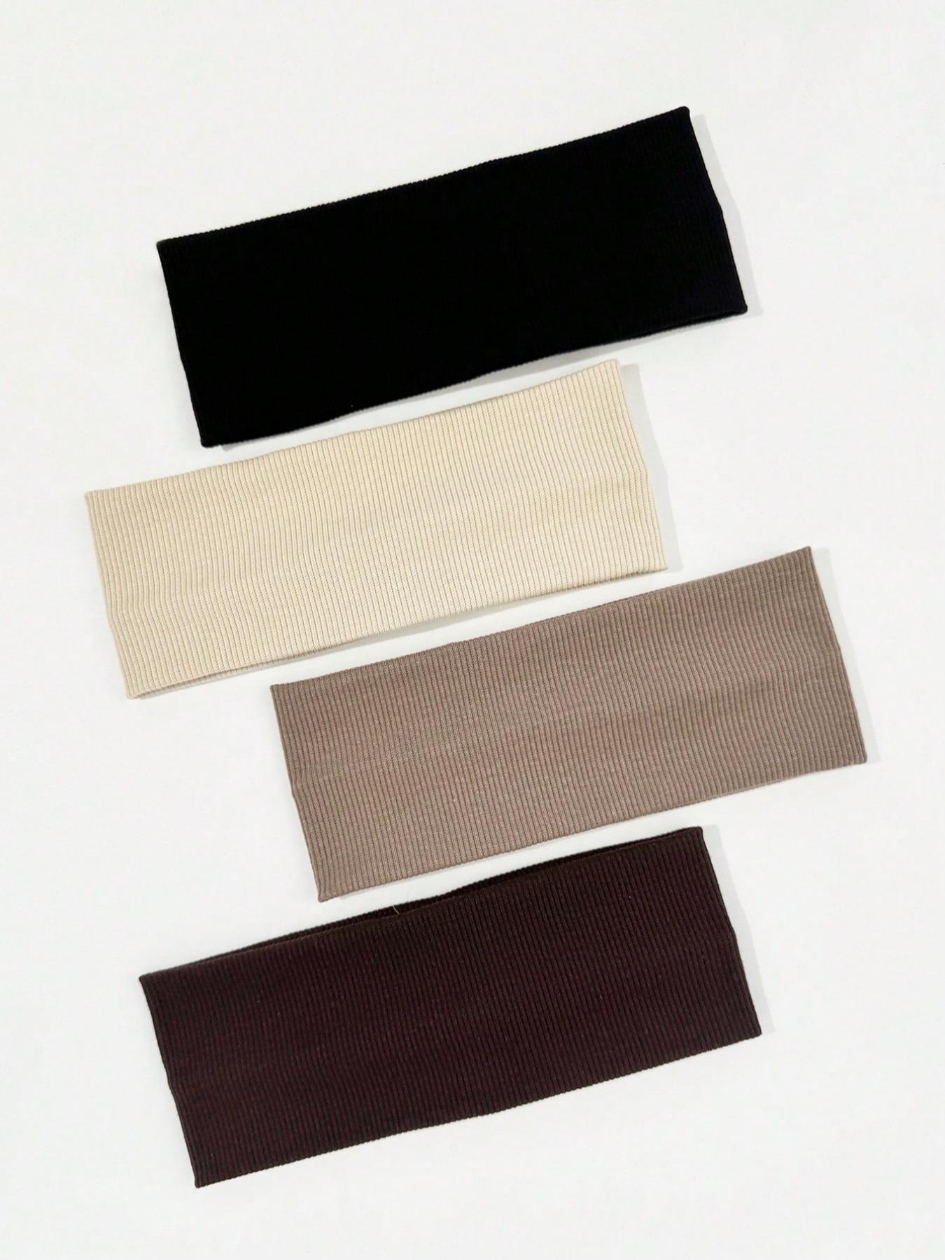 8pcs-Set-Solid-Color-Breathable-Moisture-Wicking-Sports-Headbands-Suitable-For-Gym-Workouts-Running-And-Daily-Wear-Hair-Band-Turban-Headband-Sweatband-Hairband-Gym Wrap Headband