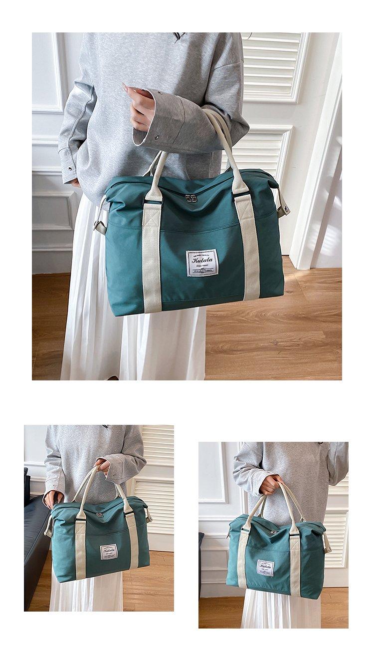 1PC Casual Travel Tote Bag Large Capacity Multi-Functional Handbag Crossbody Bag with Shoe Compartment for Gym Business Trip