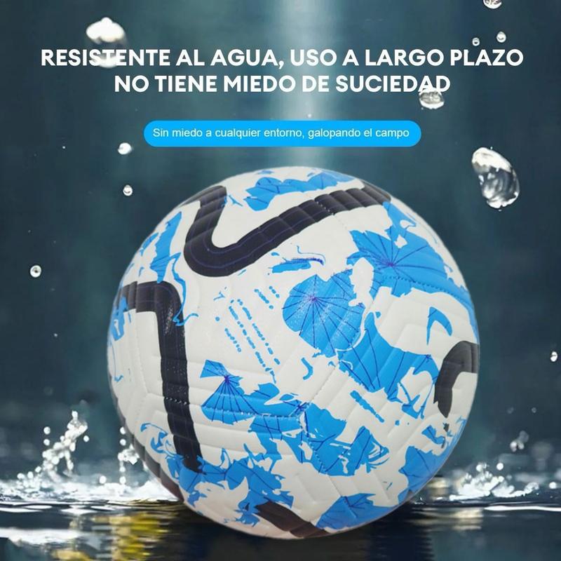 5 Size PU Football, Entertainment Training Ball, Suitable for Teens and Adults, Includes Net Bag, Pump, Two Needles, Soccer Balls