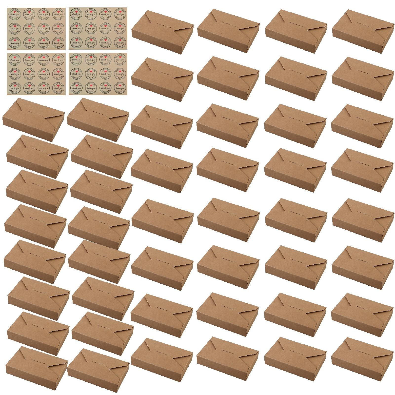 Gift Boxes 7.6'x4.92'x1.6' Bridesmaid Proposal Box for Wedding, Packaging, Present, Birthday, Cupcake Boxes