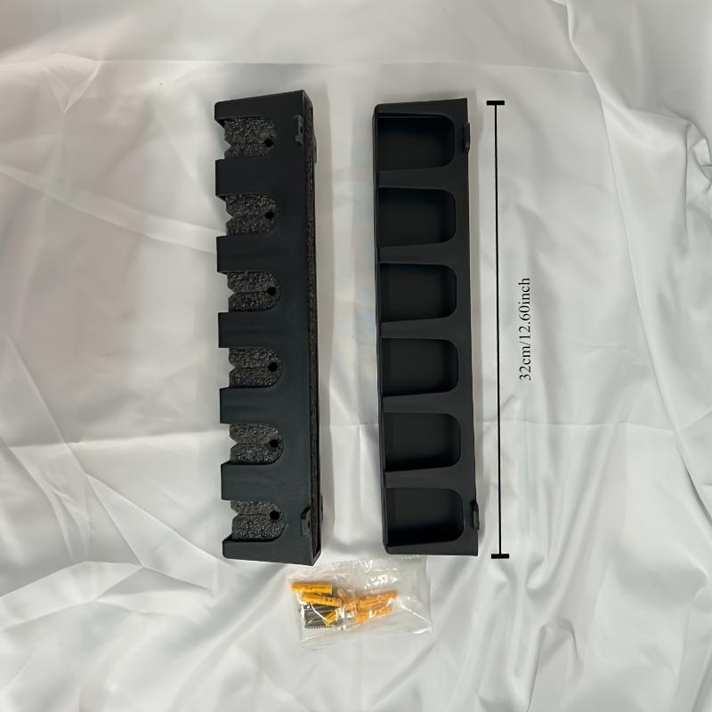 Wall Mounted Fishing Rod Holder, 1/6 Sets Easy To Install Fishing Rod Rack, Fishing Accessories for Garage & Sports Equipment Storage, Organiser