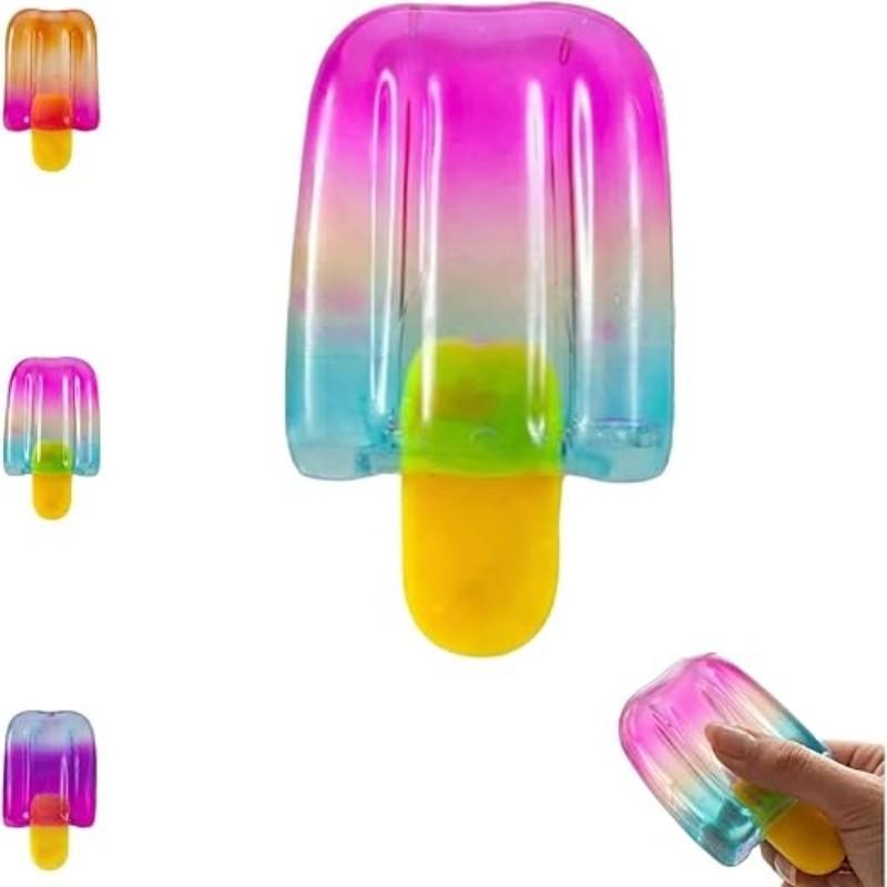 Doh Ice Cream Squeeze Stress Ball, Cute Squishy Moldable Fidget Toy, Slow Rise Relaxing Sensory Tool, Anxiety Relief Squeeze Ball, Decompression Squeeze