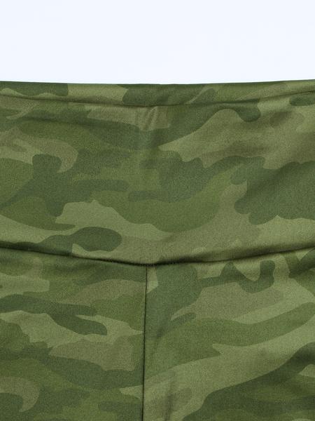 Women's Camo Casual Pants, Tight-Fitting Fitness Leggings, All-Seasons Wear, Moderate Fabric Thickness, Comfortable & Stylish Design, Skinny Yoga Bottoms