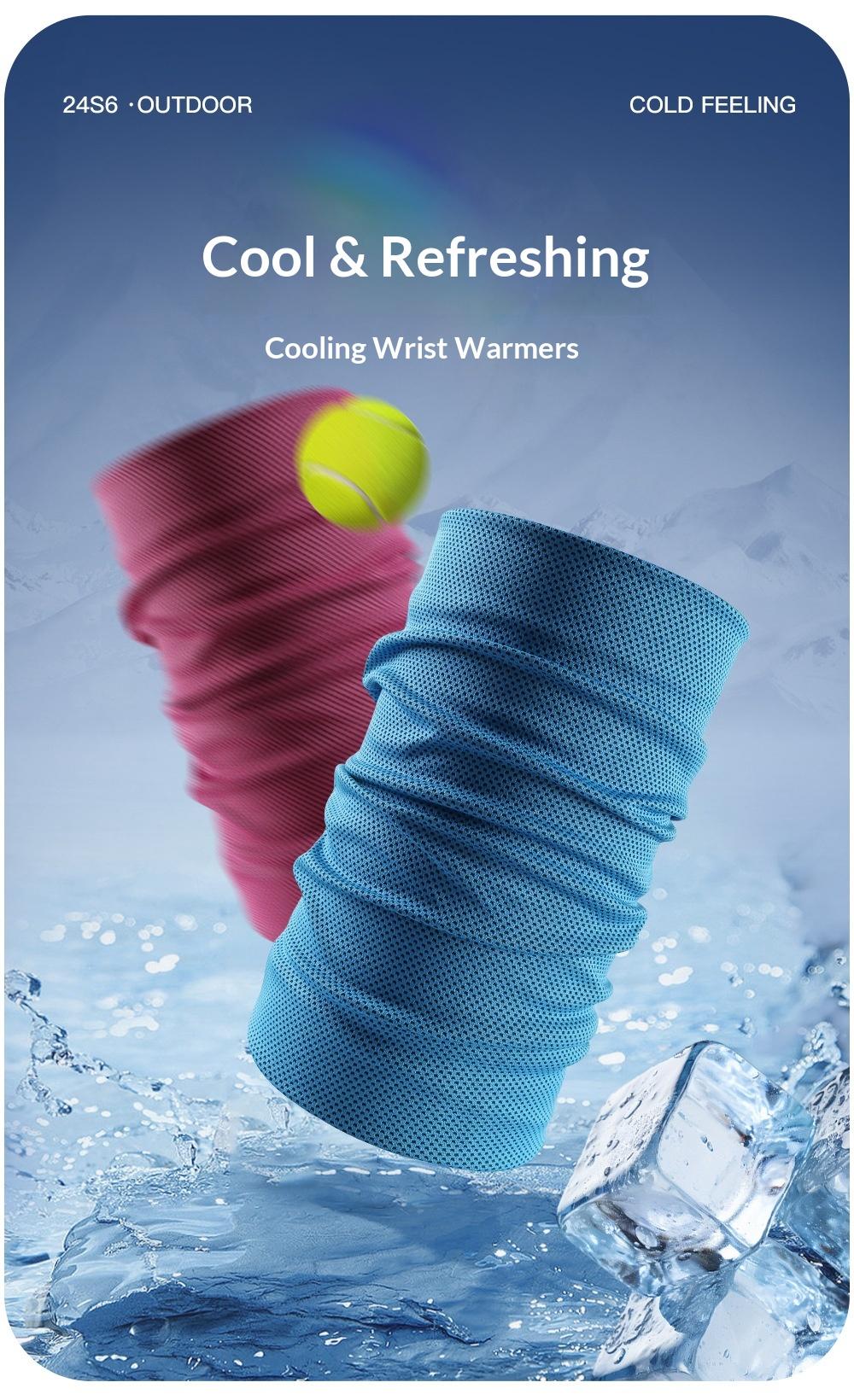 Light Luxury Ice Feel Sports Wrist Brace, Anti-Sprain Support, Cooling Sweat Absorption, Breathable, Unisex, Ideal for Fitness and Outdoor Activities