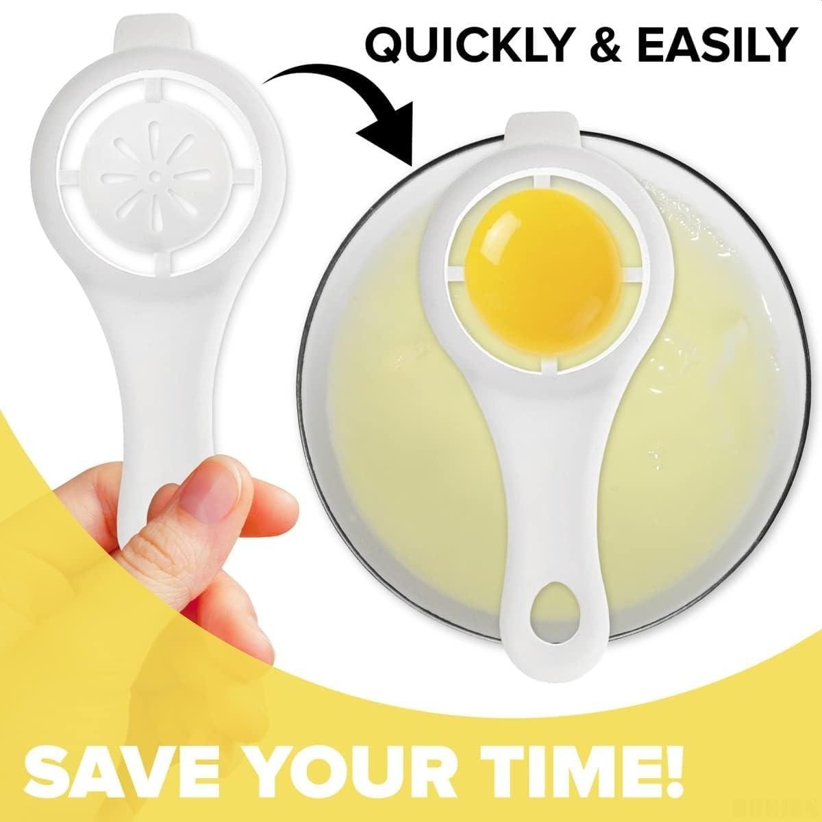 Egg Filter, Plastic Egg Filter, Kitchen Egg Separator, Durable & Efficient Separating Tool, Ideal for Baking Needs
