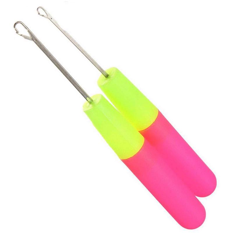 QVR BEN Hook Tool, Latch Hook Crochet Needle for Micro Braids, Hair Extension, Feather and Carpet