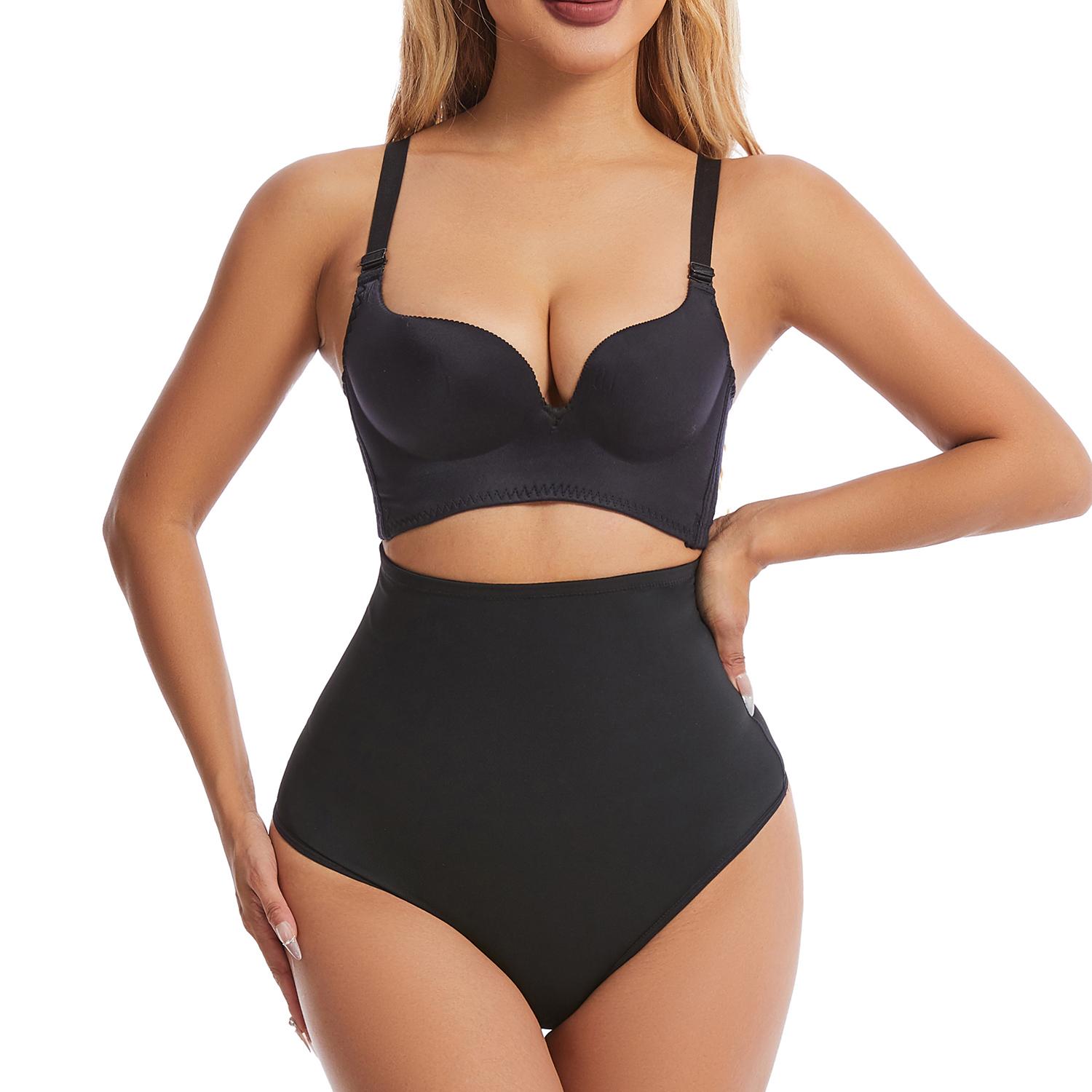 Women Tummy Control Thong Shapewear Smoothing Shaping Thong Panties Body Shaper Underwear