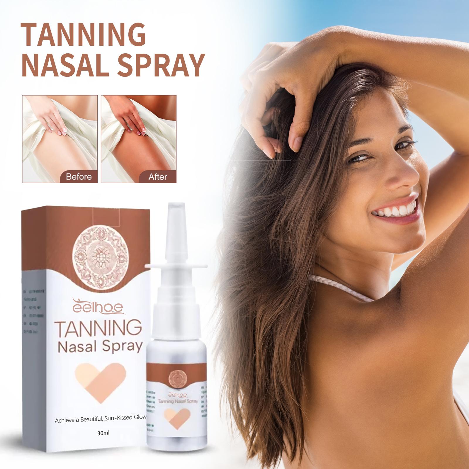 EELHOE Darkening Nasal Spray, Self-tanning, Bronze, Wheat Skin, Body Care  Radiant Skin Care