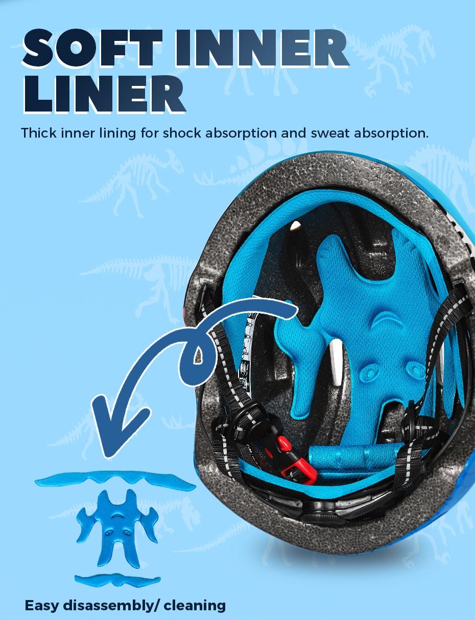 VICTGOAL Kids Bicycle Helmet with Knee Elbow Pads Set, Protective Gear, Child Sports Safety Guard for Boys Girls Balance Bike & Roller Skating, Perfect for Christmas Halloween & Birthday Gifts VICTGOAL Kids Bicycle Helmet with Knee Elbow Pads Set, Protective Gear, Child Sports Safety Guard for Boys Girls Balance Bike & Roller Skating, Perfect for Christmas Halloween & Birthday Gifts