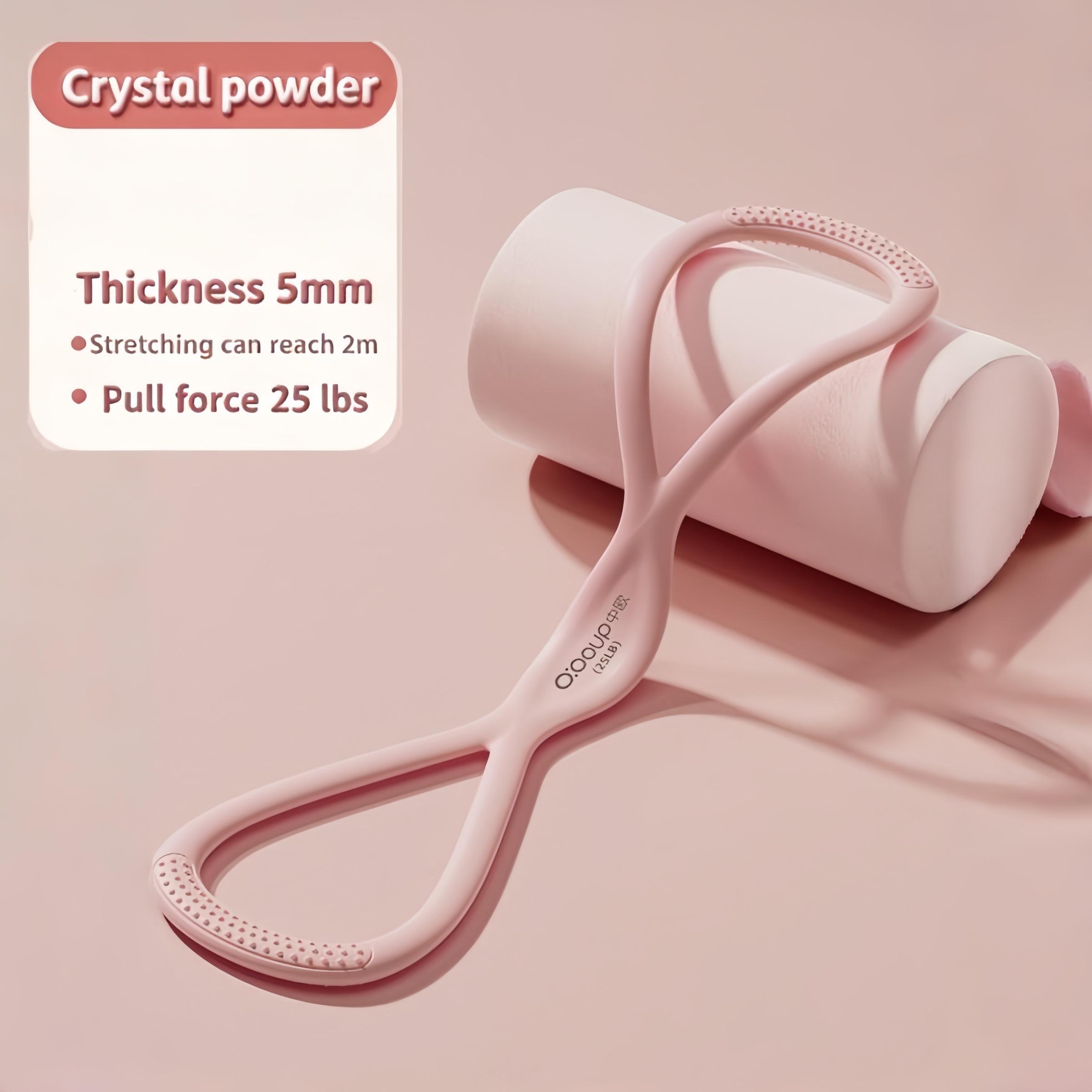 Figure 8 Fitness Resistance Band for Women and Men, Elastic Exercise Bands for Arms Chest and Back, Chest Expander and Yoga Gym Workout Pulling Rope, Figure 8 Elastic Tubing for Muscle Training Band for Bodybuilding enthusiast