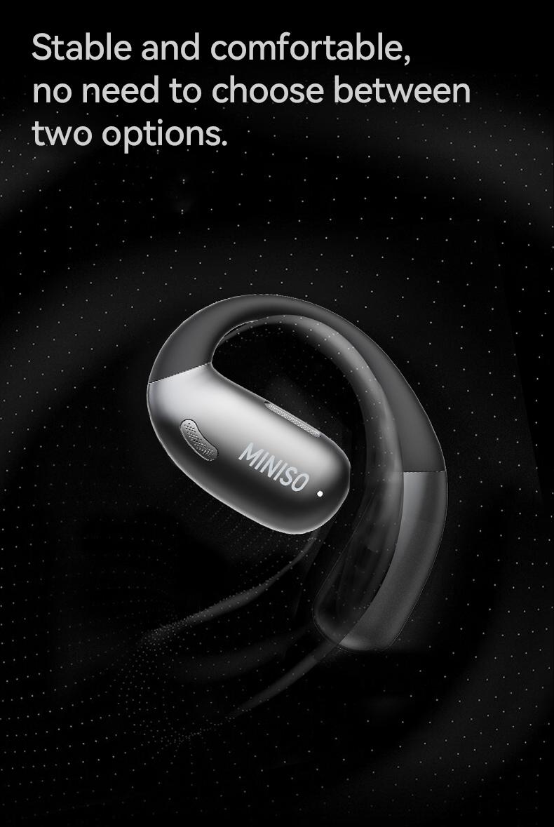 MINISO X28 OWS Open Ear Wireless Bluetooth Earbuds HIFI Sound Quality Sports Headphones IPX5 Waterproof With microphone