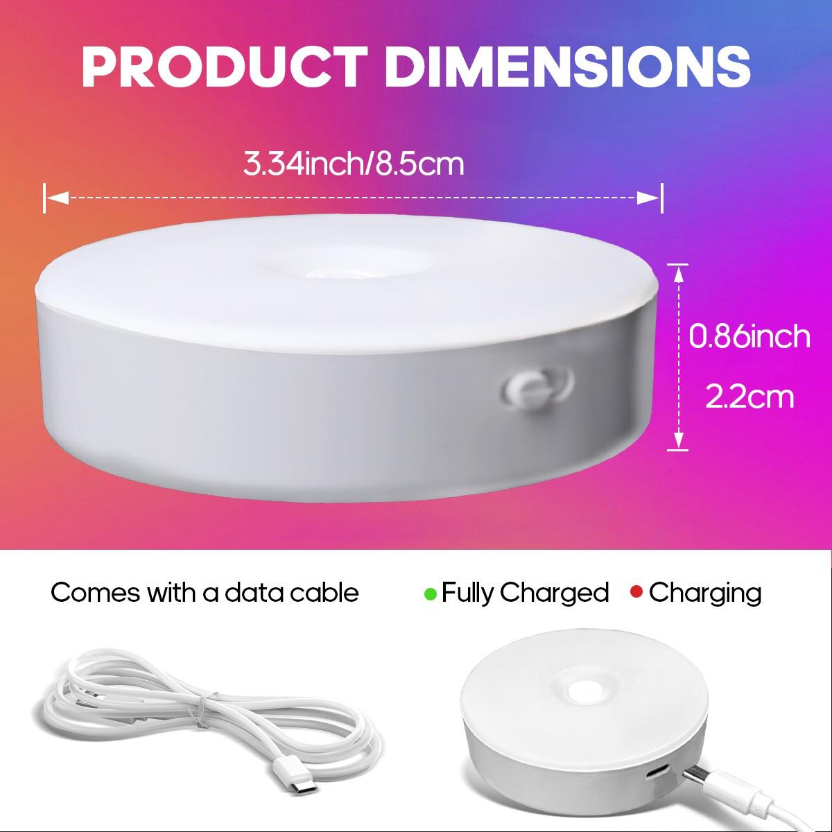 Indoor Motion Sensor Night Light USB Rechargeable Lamp Magnetic Mount Warm Light for Kitchen Closet Pantry Wardrobe Coffee Corner Bathroom Stairs Hallway Sink Cabinet Laundry Room Tool Room Garage Refrigerator Smart Lamp