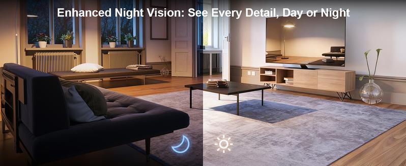 WiFi Surveillance Camera - 1080P HD Wireless Camera Clock , Night Vision, Motion Detection, Loop Recording, 2.4GHz WiFi Connectivity, Battery Powered, Remote Real-Time Viewing, Perfect for Home, Office, Warehouse Monitoring