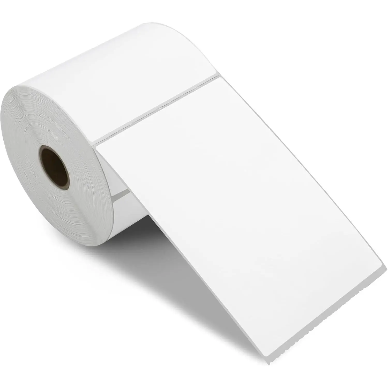 4" x 6" Direct Blank Thermal Shipping Labels with 450 per Roll - Compatible with Zebra 2844 ZP-450 ZP-500 ZP-505 (1 Rolls - 450 Labels)