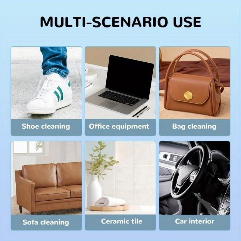 3pcs Suede Cleaning Set, Textured Leather Stain Brush + Suede Shoe Cleaner + Suede Eraser, Reusable Eco-Friendly Tools for Shoes & Furniture, Leather Cleaning Kit