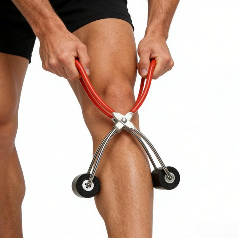 Manual Body Muscle Roller Massager, Ideal for Leg and Arm Massage, Essential for Home and Office Relaxation, Perfect for Daily Use