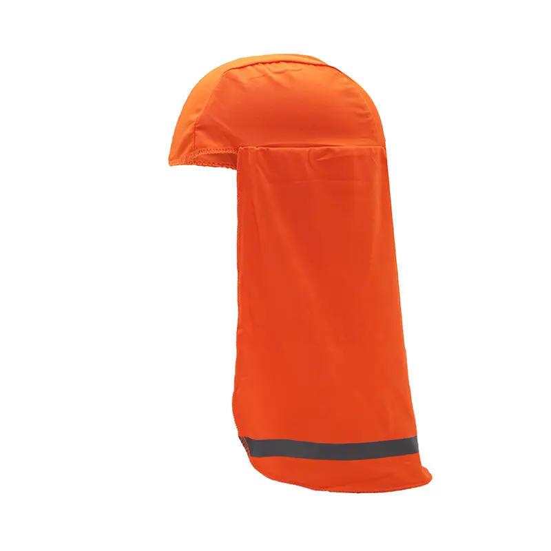 Orange with reflective strips